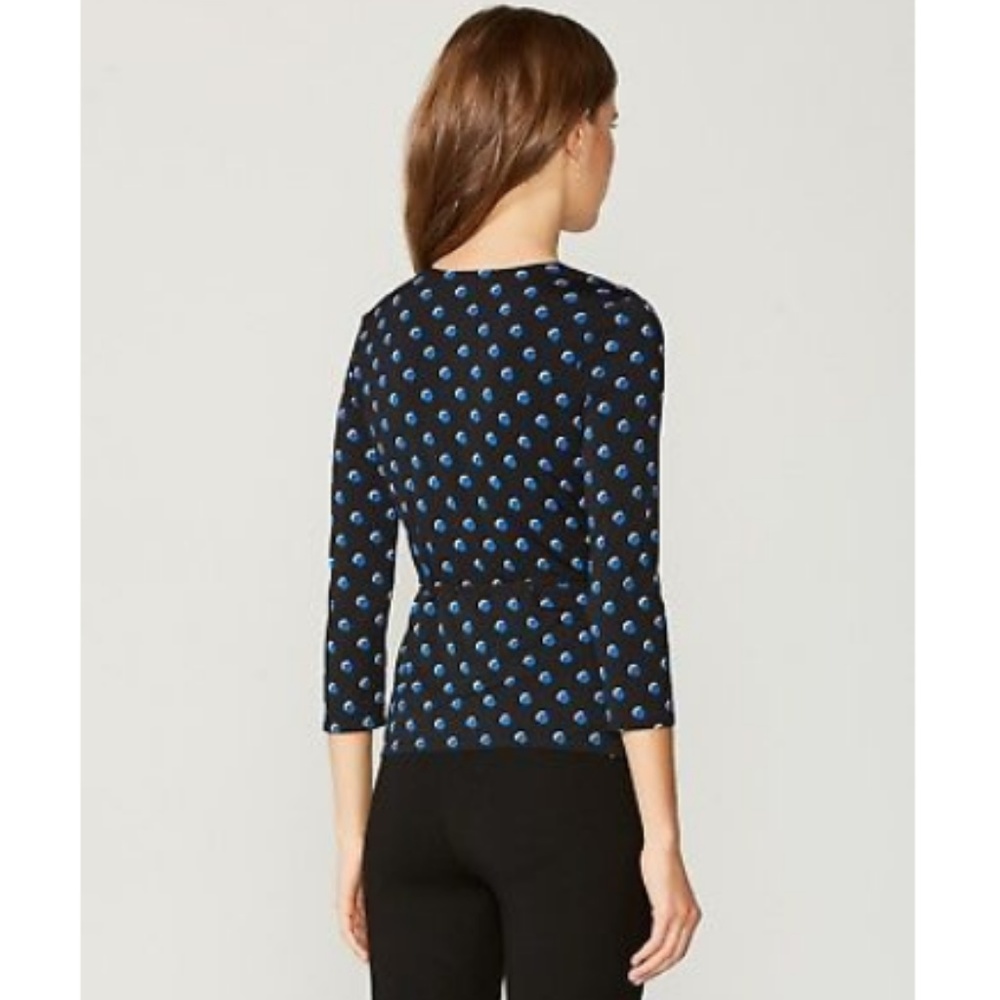 SOLD Bailey 44 Wrapture Dot Print Wrap Top Size Small S - Picture 3 of 4